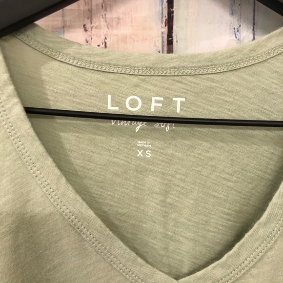 Loft T-Shirt light green XS - Picture 2 of 3